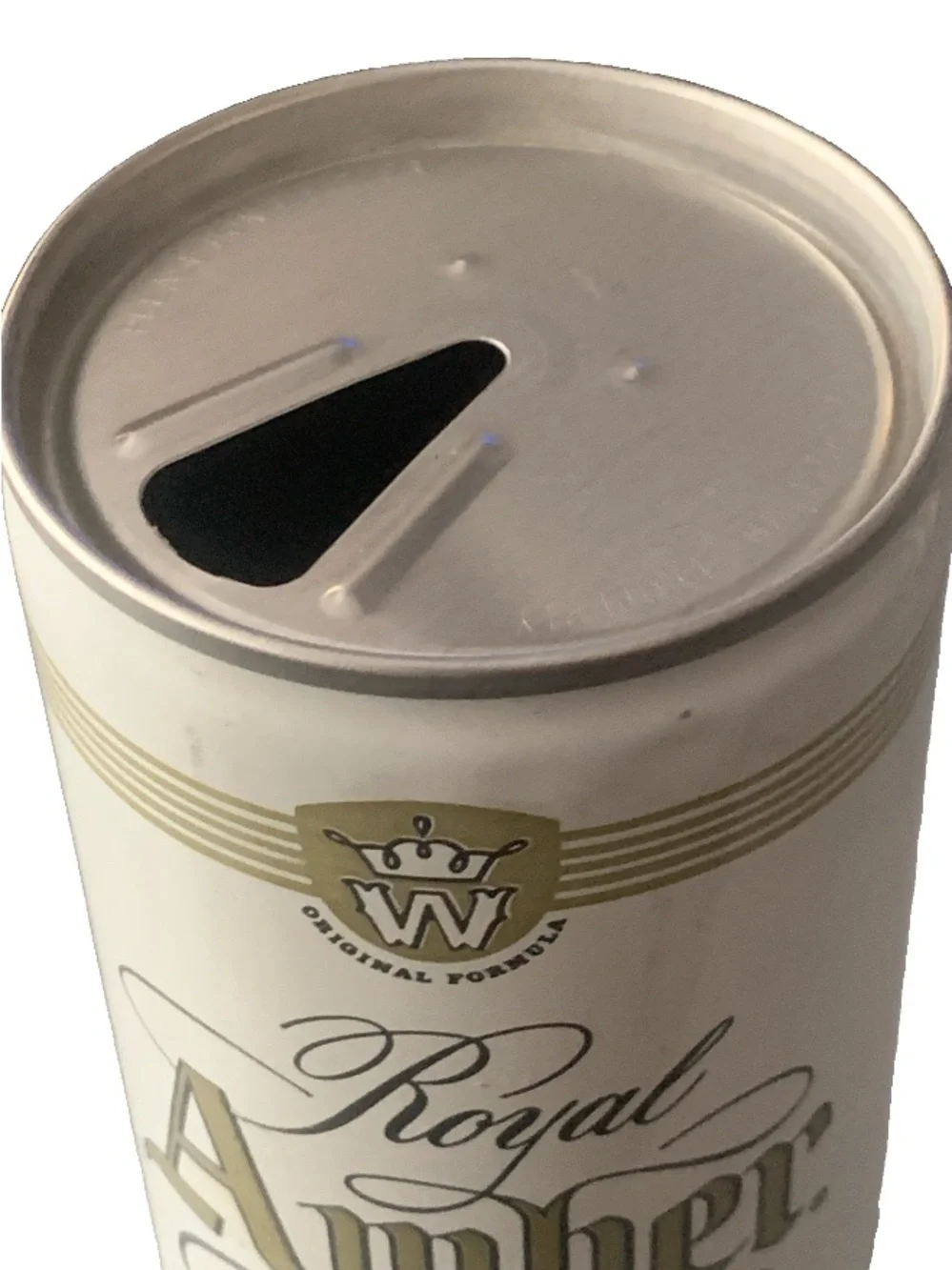 Vintage Beer Can Royal Amber Beer By Heilman Tab Empty Aluminum Can